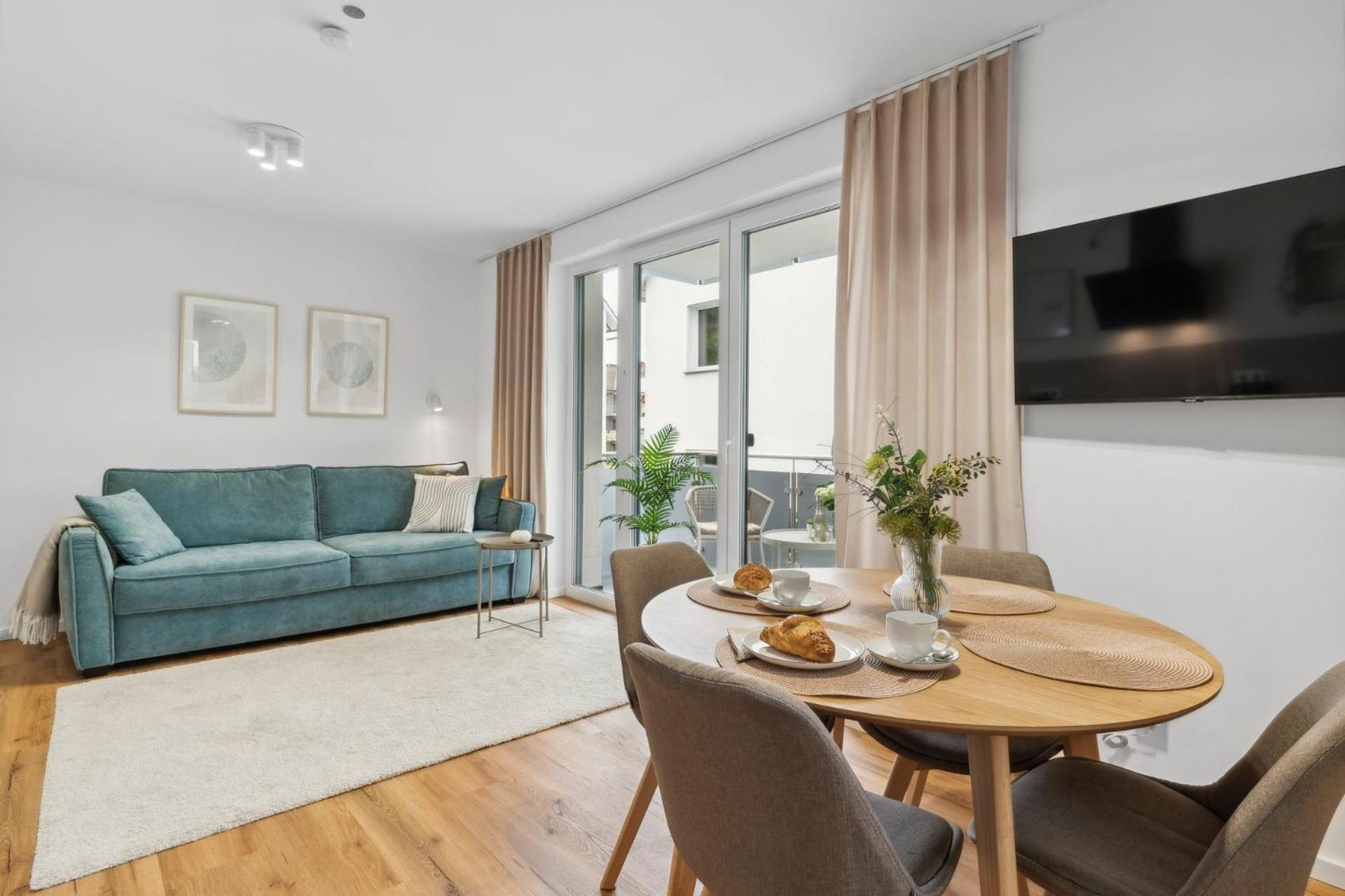 Deluxe Apartment In Bielefeld City Mit Parkplatz Und Balkon Exteriör bild