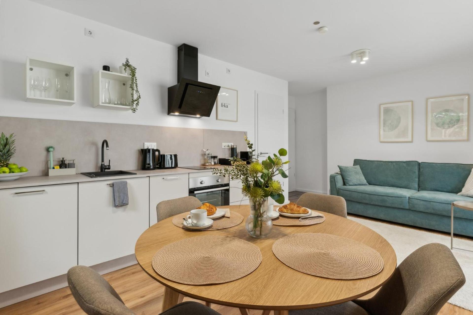 Deluxe Apartment In Bielefeld City Mit Parkplatz Und Balkon Exteriör bild
